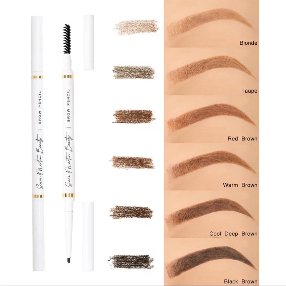 ✨NWT✨ SMB Brow Pencil - Red Brown and Cool Deep Brown